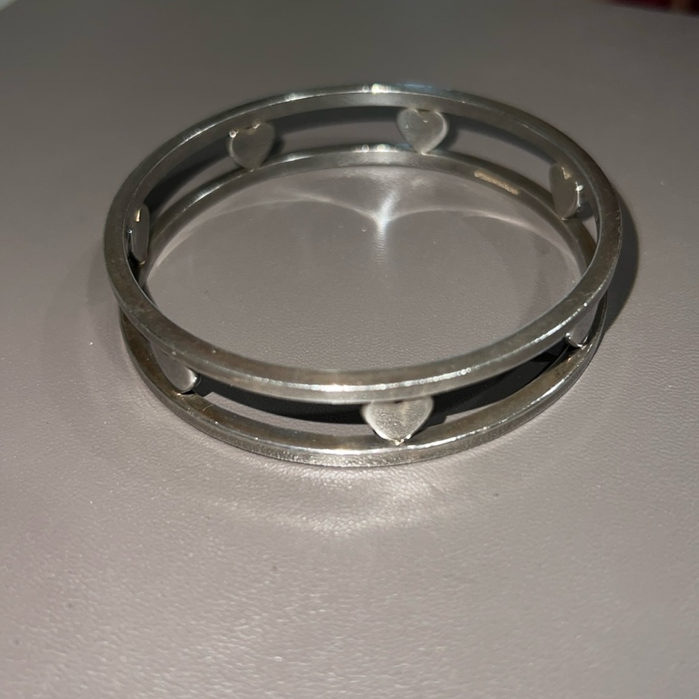 Tiffany & Co. 7 heart stencil bangle - Picture 10 of 11